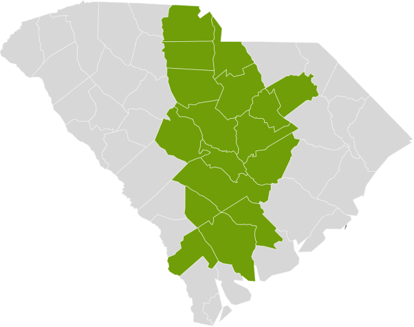 buyers-gene-map SC Counties that Gene covers